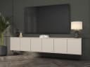 Compleo TV-Lowboard 210 cm Kaschmir Soft-Close Push-to-Open Bild 1