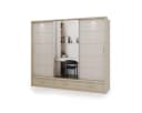 Compleo Kleiderschrank 3-türig mit Spiegel & Schubladen Bild 3