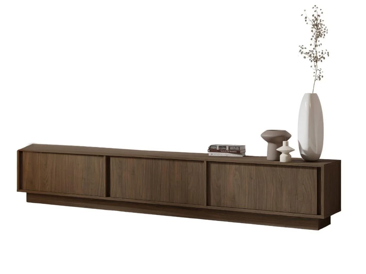 Compleo TV-Schrank MARVI 3 Türen Lowboard Braun - Bild 2