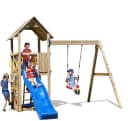 FUNGOO Spielturm CAROL2 - Klettergerüst mit Satteldach Bild 2