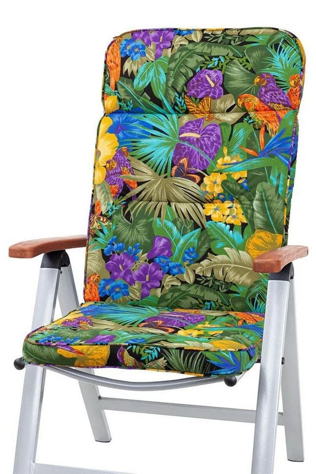 KETTtex Hochlehnerauflage Kreta 8194 Bunt Polyacryl Polyester