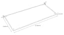 KETTtex Bankauflage Gartenbank Florence 140 cm Anthrazit Bild 1