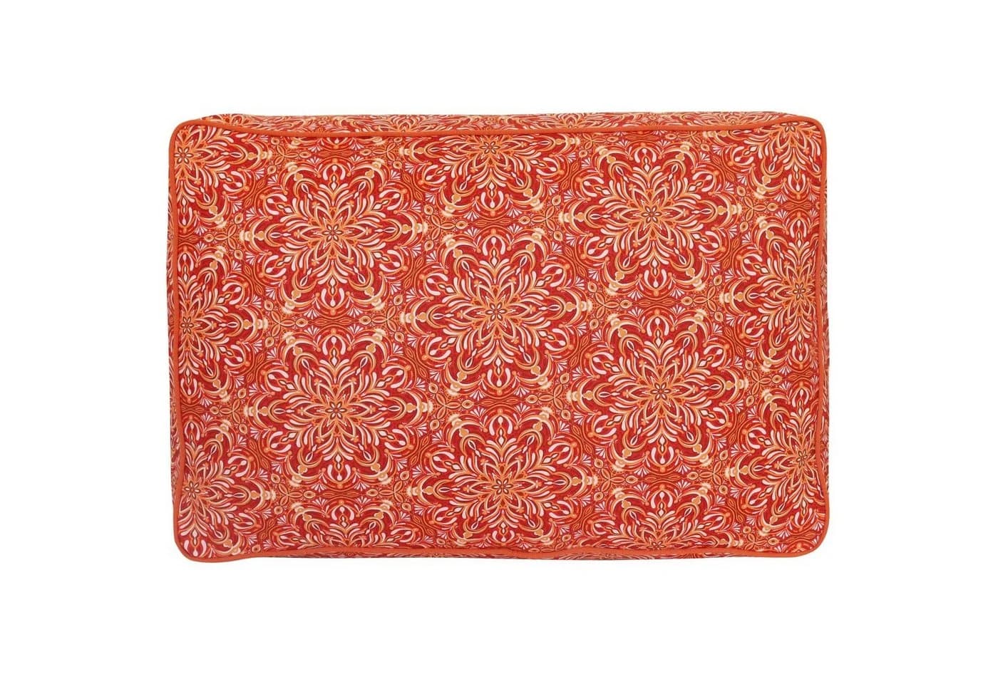 RelaxXL Dekokissen VALERIA Mandala-Design Orange Palettenauflage