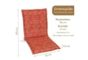 Herlag Polsterauflage Valeria Niedriglehner 103x50x7,5cm Design-Edition Bild 3