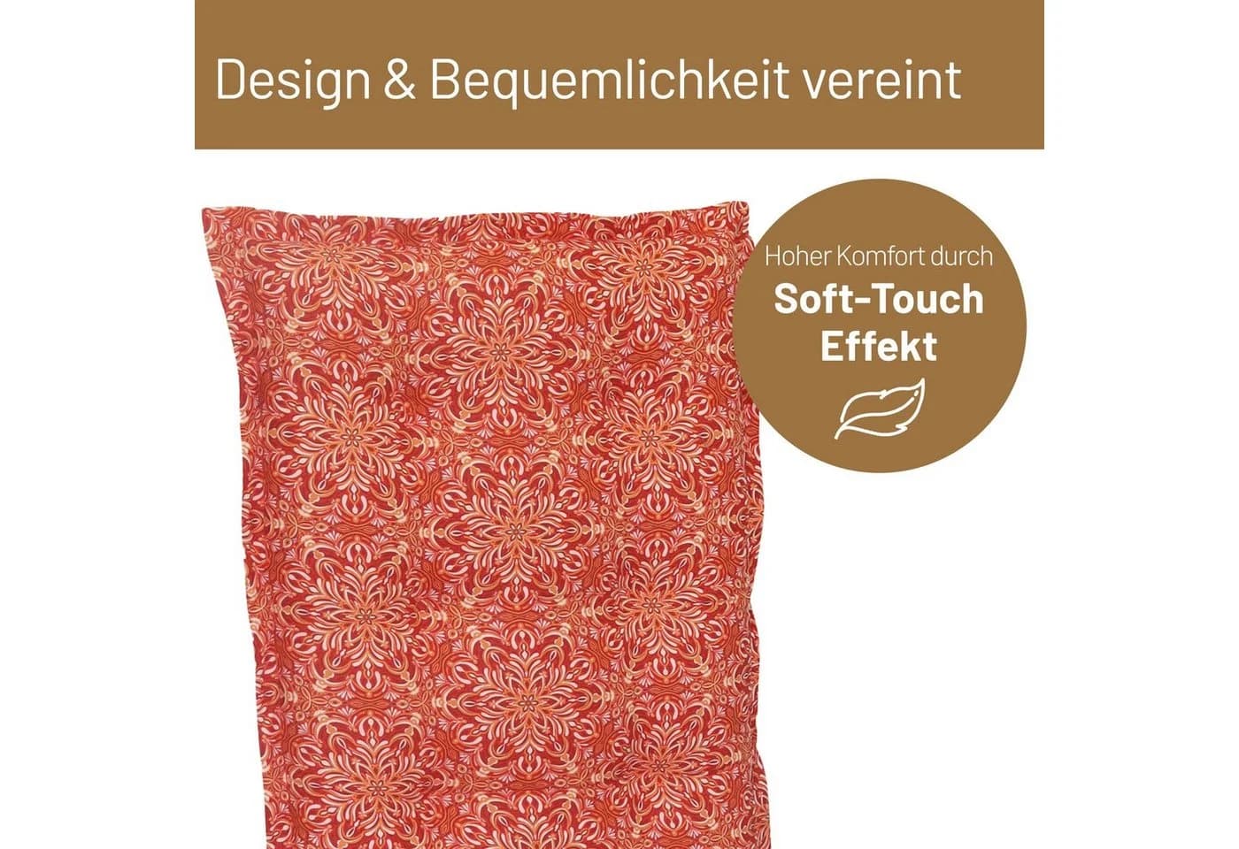 Herlag Polsterauflage Valeria Niedriglehner 103x50x7,5cm Design-Edition - Bild 5