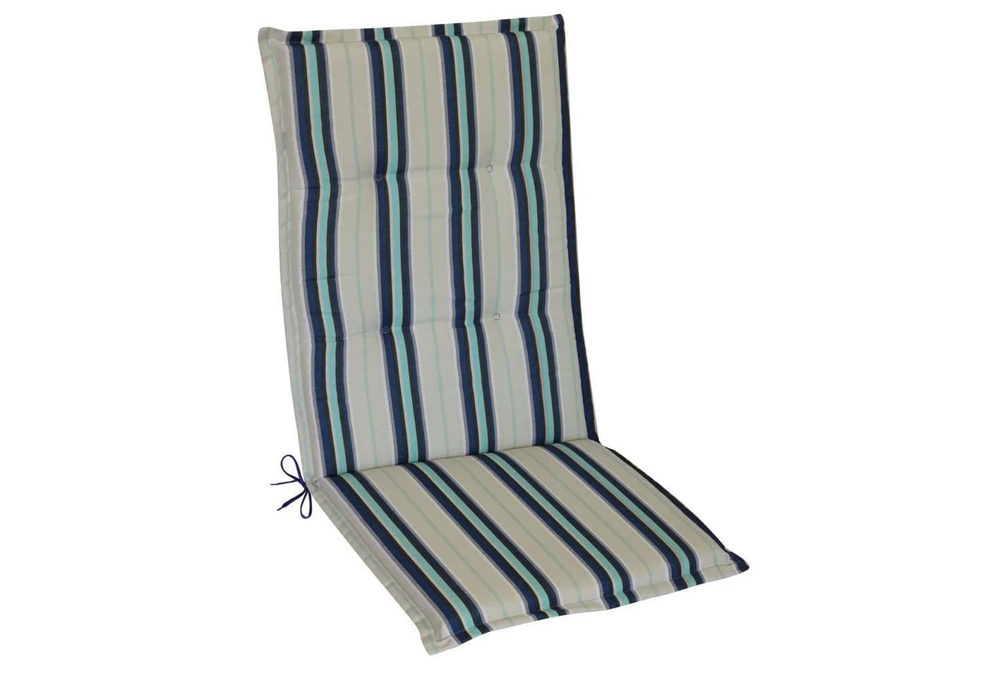 RelaxXL Hochlehnerauflage Comfort Blau UV-Schutz - Bild 2