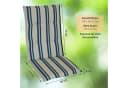 RelaxXL Hochlehnerauflage Comfort Blau UV-Schutz Bild 5