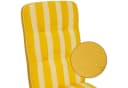 Herlag Hochlehnerauflage Tilly Gelb-Gestreift Gartenmöbelauflage Bild 5