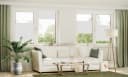 Sonello Plissee Crush Klemmfix Ecru Blickdicht Verspannt Bild 1