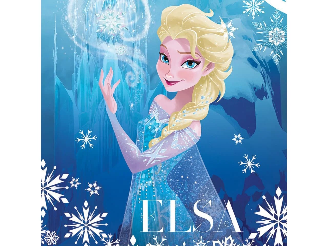 Wallarena Leinwandbild Kinderzimmer Prinzessin Elsa Modern 80x80 - Bild 2