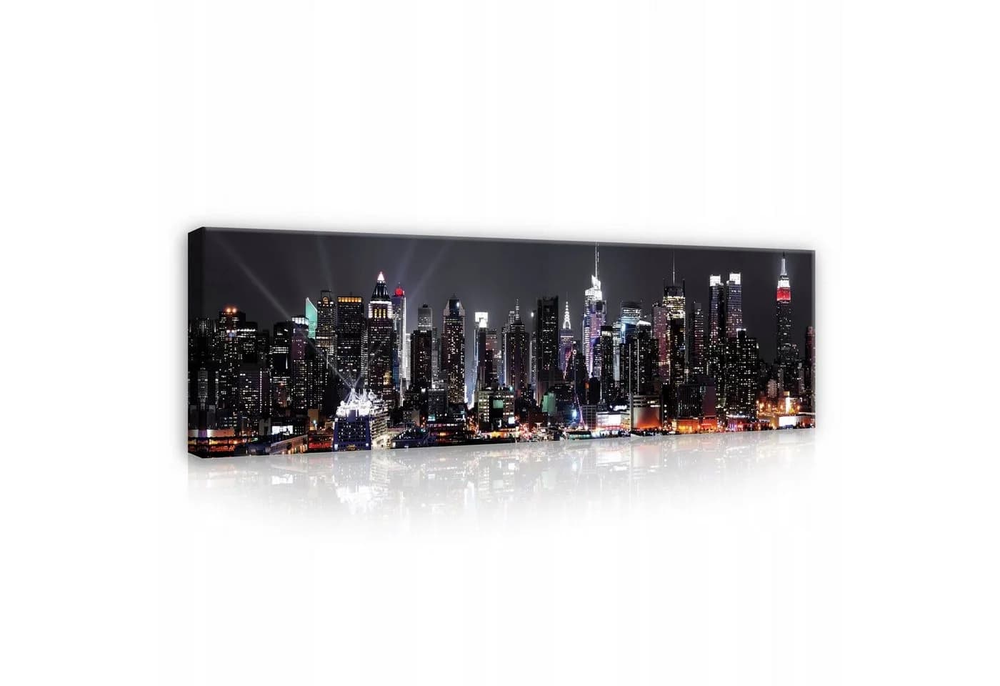 Wallarena Leinwandbild New York Skyline bei Nacht Modern XXL - Bild 2