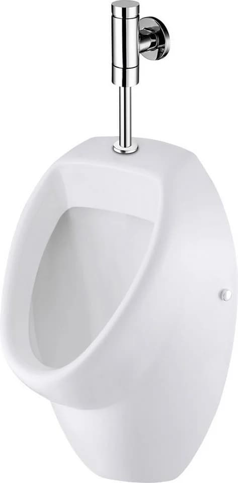 Primaster Urinal-Set Gaia weiß inkl. Ablauf und Druckspüler - Bild 3