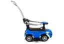 COIL Rutscherauto Babyrutscher 3in1 Blau mit Druckgriff Bild 1