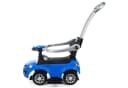COIL Rutscherauto Babyrutscher 3in1 Blau mit Druckgriff Bild 3
