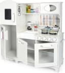 COIL Kinderspielküche Holz mit Zubehör & Kühlschrank Bild 1