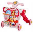 COIL Babywalker 5in1 Lauflernwagen Rosa mit Spielstation Bild 1