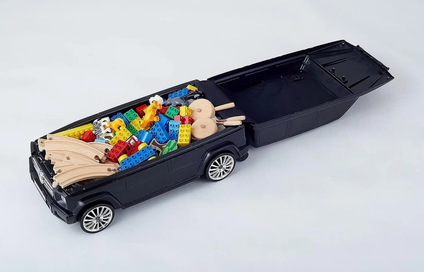 COIL Rutscherauto Kinderkoffer Mercedes Reisekoffer ab 2 Jahren - Bild 3