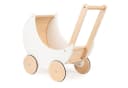 COIL Puppenwagen Lauflernwagen aus Holz mit Gummirädern Bild 5