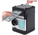 COIL Elektronische Spardose Geldautomat Silber mit PIN-Code Bild 2