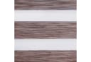 Clever-Kauf-24 Doppelrollo Klemmfix 3 in 1 Wood braun ohne Bohren Bild 1