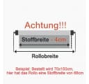 Clever-Kauf-24 Doppelrollo Klemmfix 3 in 1 Wood braun ohne Bohren Bild 5