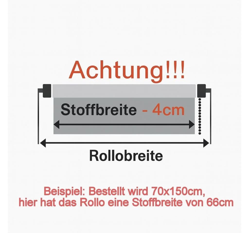 Clever-Kauf-24 Doppelrollo Klemmfix 3 in 1 Wood braun ohne Bohren - Bild 5