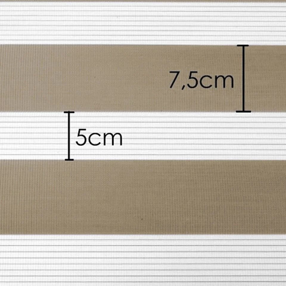 Clever-Kauf-24 Doppelrollo Klemmfix Click Beige 3-in-1 Duo-Rollo