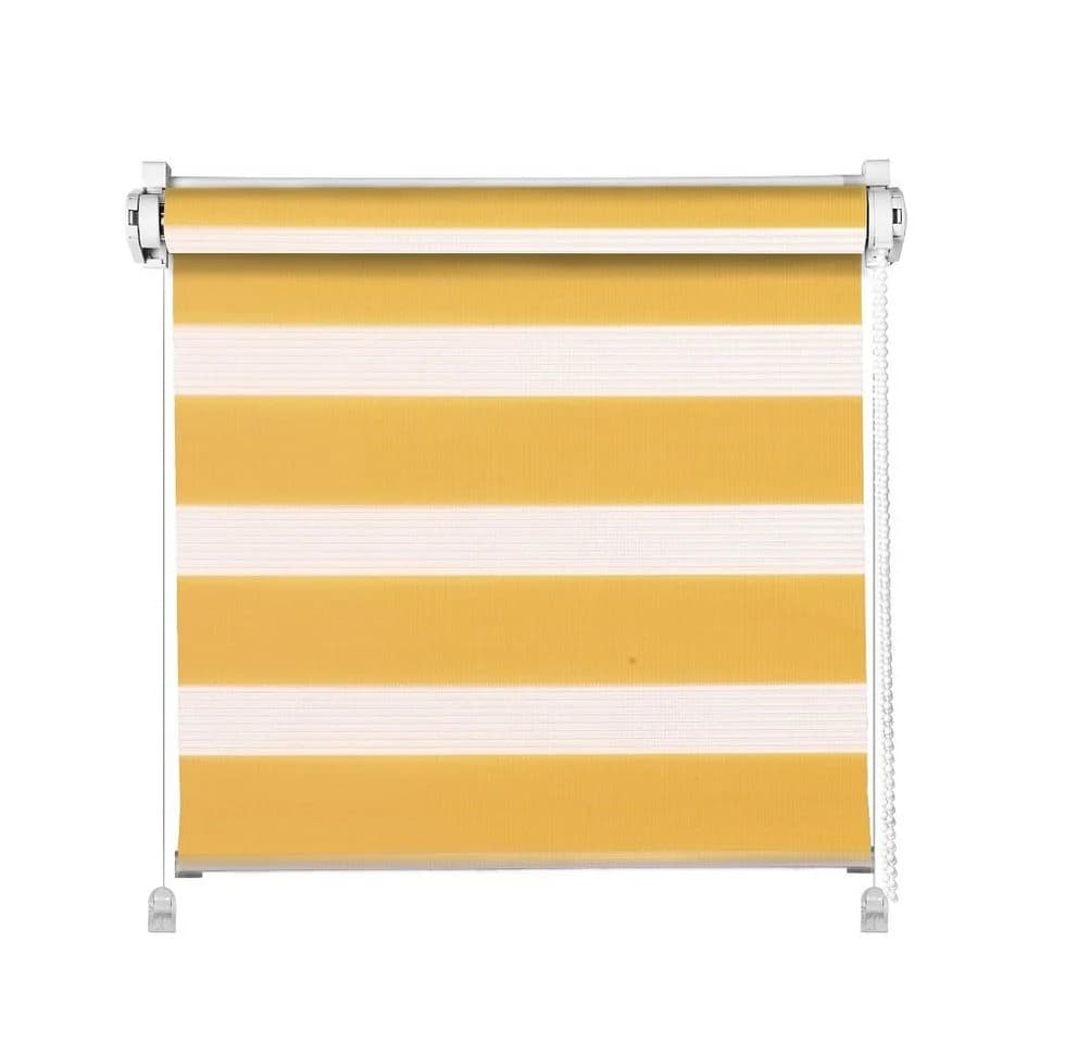 Clever-Kauf-24 Doppelrollo Klemmfix Click 3 in 1 Duorollo Orange - Bild 2