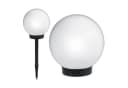 GreenBlue Gartenstrahler GB121 LED Solar Kugelleuchte Weiss Bild 2