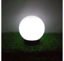 GreenBlue Gartenstrahler GB121 LED Solar Kugelleuchte Weiss Bild 5