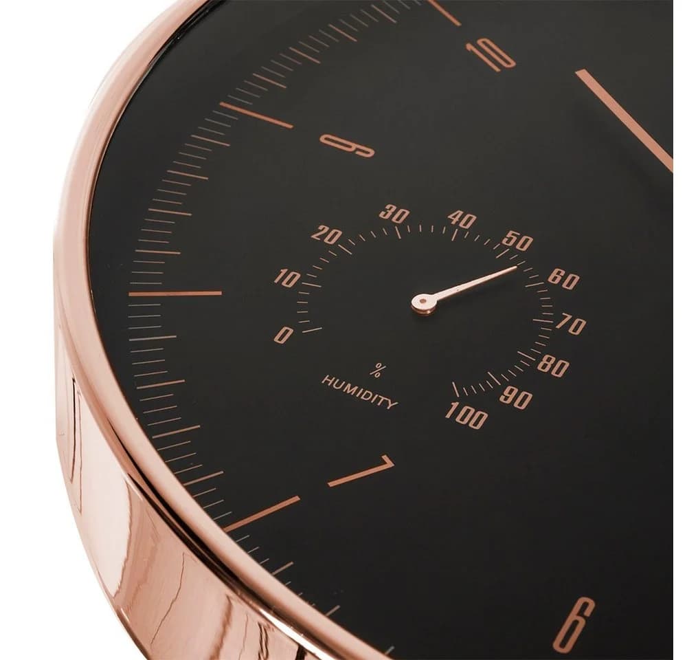 CentrumElektroniki Wanduhr CE70 G mit Thermometer und Hygrometer - Bild 3