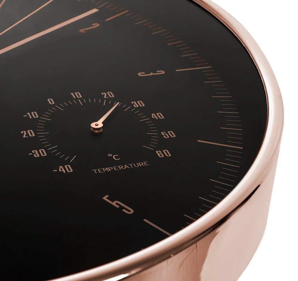 CentrumElektroniki Wanduhr CE70 G mit Thermometer und Hygrometer - Bild 4