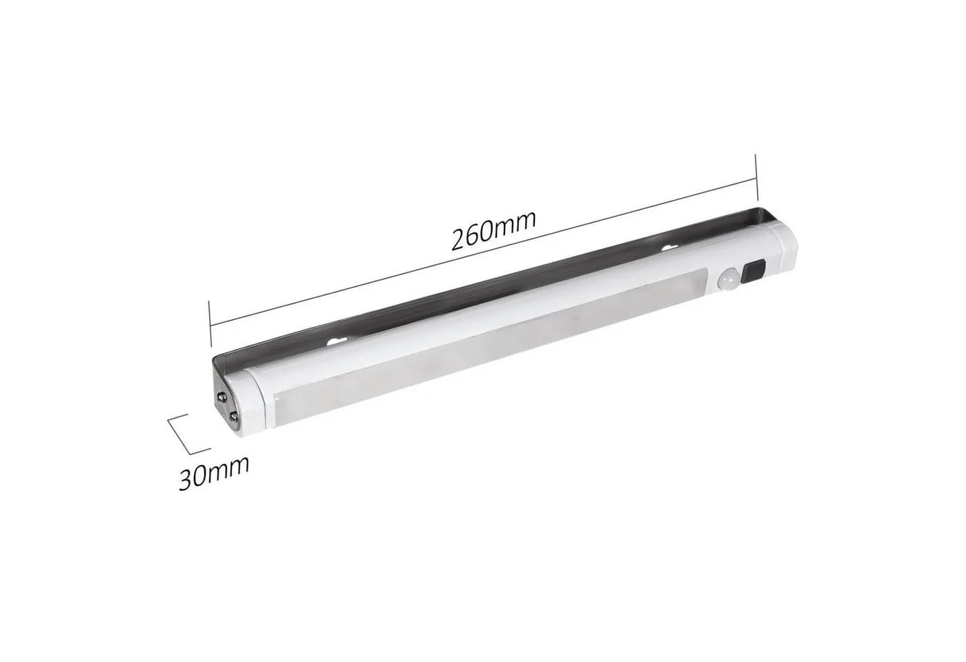 Maclean LED Lichtleiste MCE166 mit Bewegungsmelder Weiß - Bild 4
