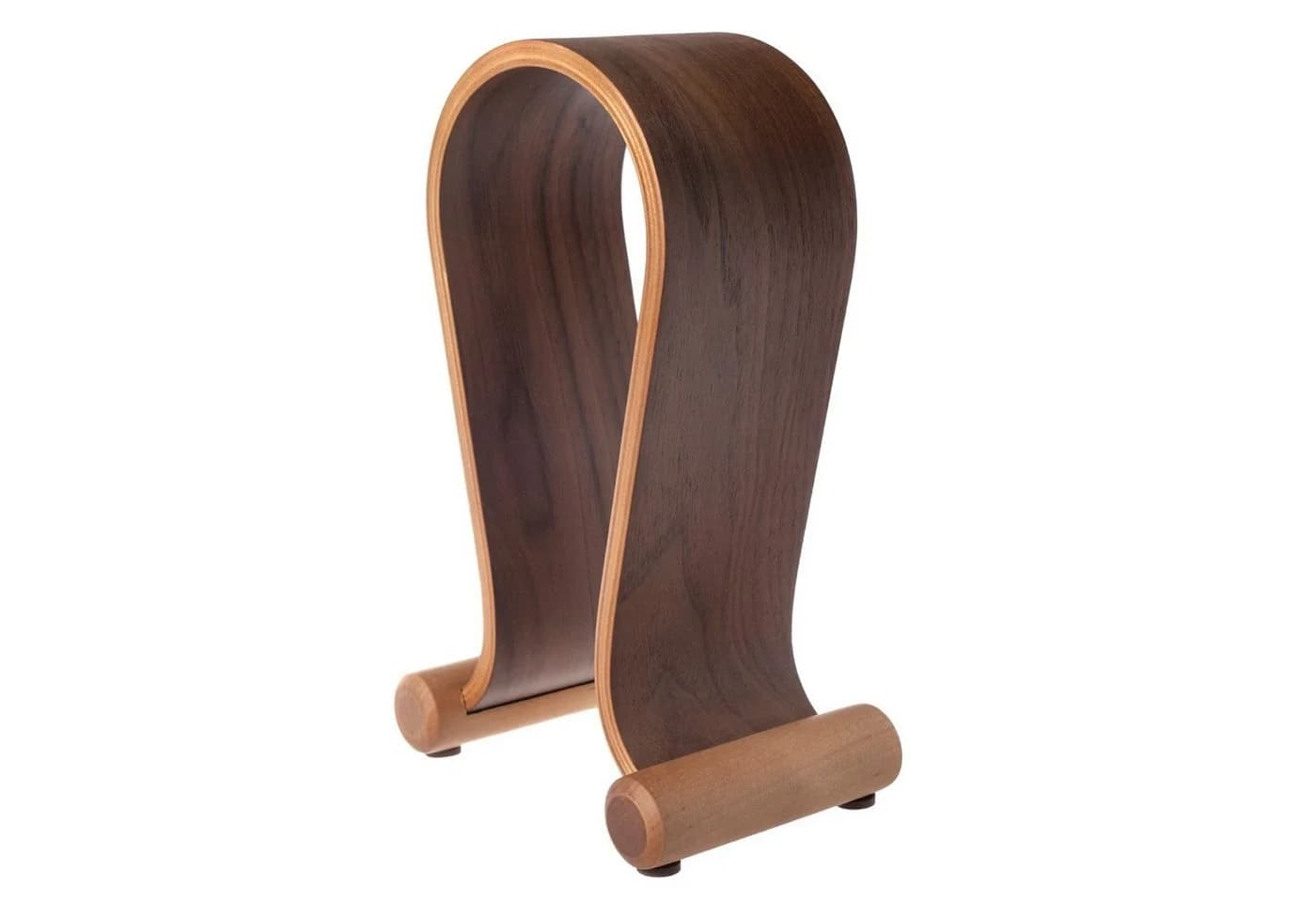 Maclean Kopfhörerständer MC-815 Universal Holz Halterung Braun