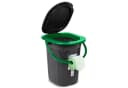 GreenBlue Campingtoilette GB320 Tragbarer Toiletten-Eimer 19L Schwarz-Grün Bild 3