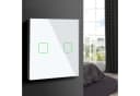 Maclean Touch-Lichtschalter MCE703 Weiß Gehärtetes Glas Bild 1