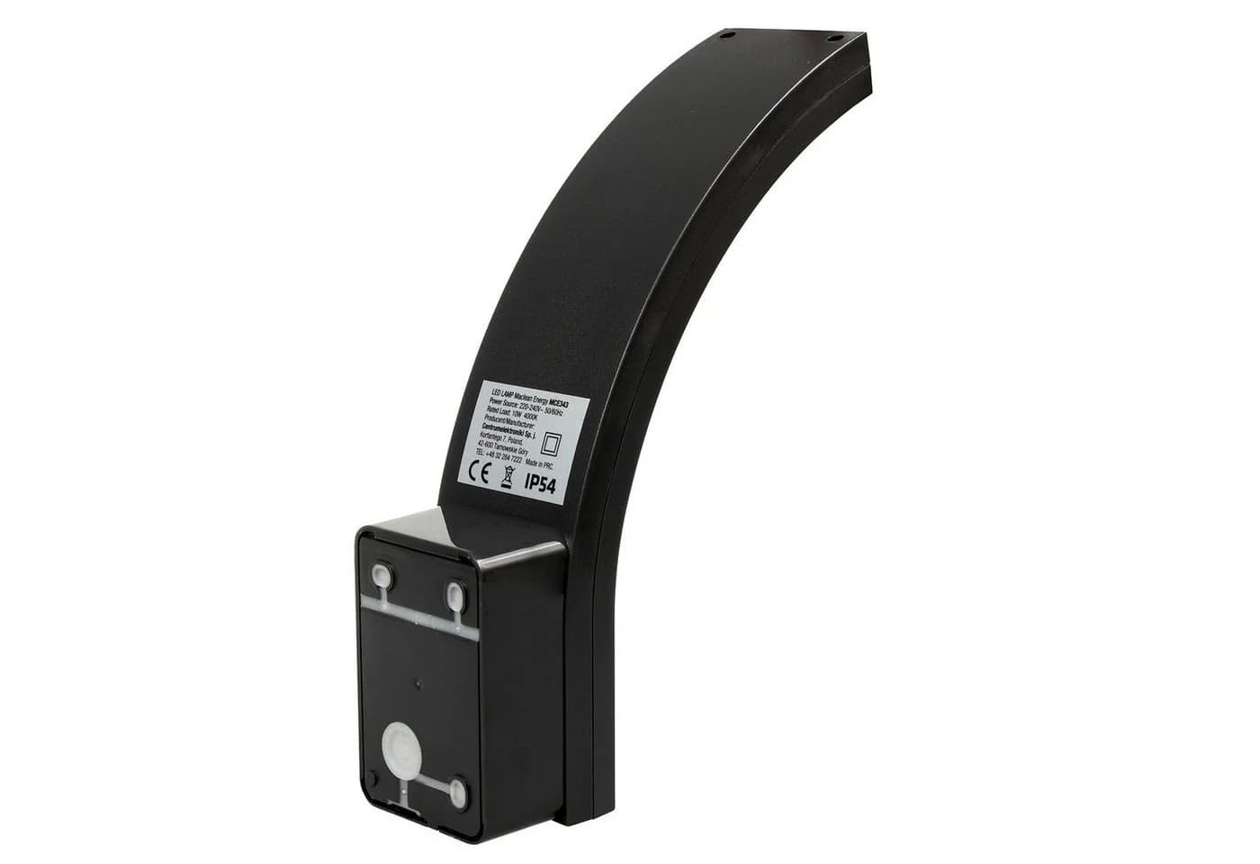 Maclean LED Außen-Wandleuchte MCE343 Schwarz IP54 10W Neutralweiß - Bild 3