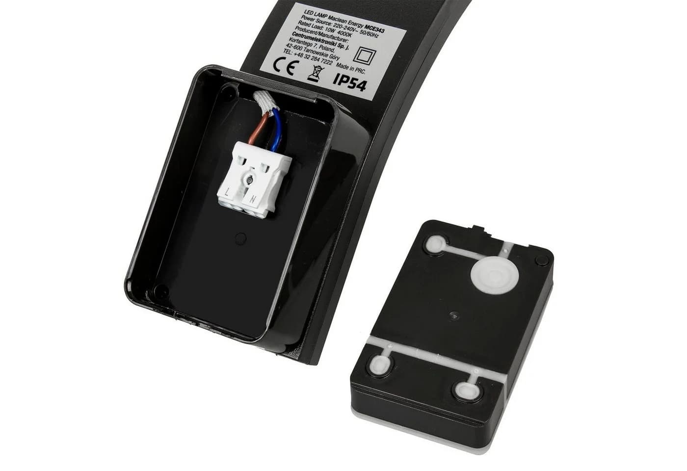 Maclean LED Außen-Wandleuchte MCE343 Schwarz IP54 10W Neutralweiß - Bild 4