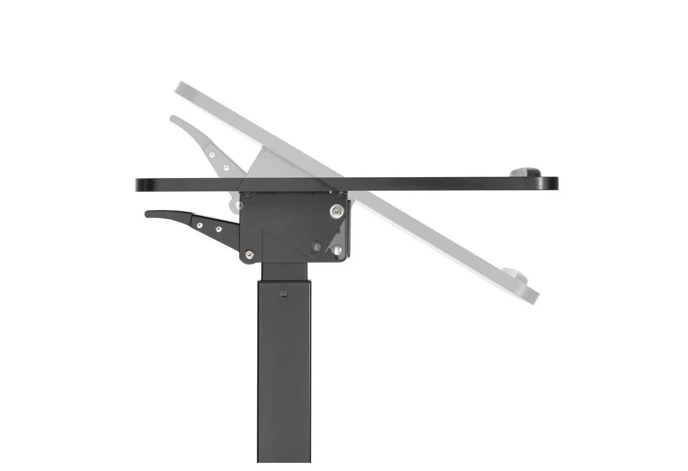Maclean Schreibtisch MC-892 Höhenverstellbar Schwarz/Weiß - Bild 3