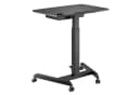 Maclean MC-903B Sitz-Steh Schreibtisch mit Schublade und Rollen Bild 1