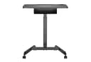 Maclean MC-903B Sitz-Steh Schreibtisch mit Schublade und Rollen Bild 3