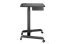 Maclean MC-903B Sitz-Steh Schreibtisch mit Schublade und Rollen Bild 4