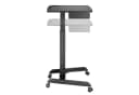 Maclean MC-903B Sitz-Steh Schreibtisch mit Schublade und Rollen Bild 5