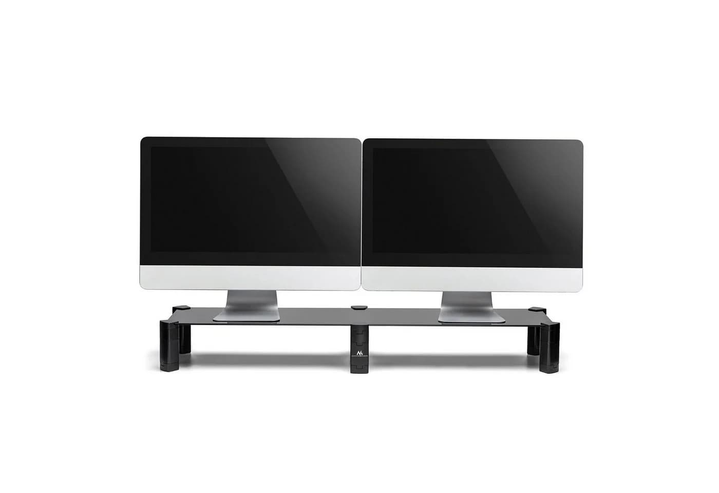 Maclean MC-936 Monitorständer Schwarz für 2 Monitore - Bild 3