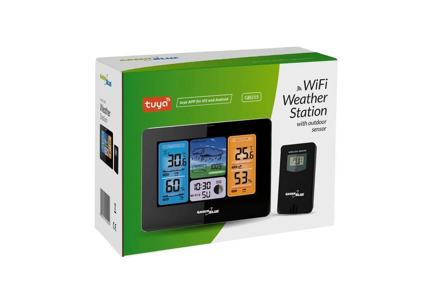 GreenBlue GB215 Wetterstation WiFi App TUYA - Bild 4