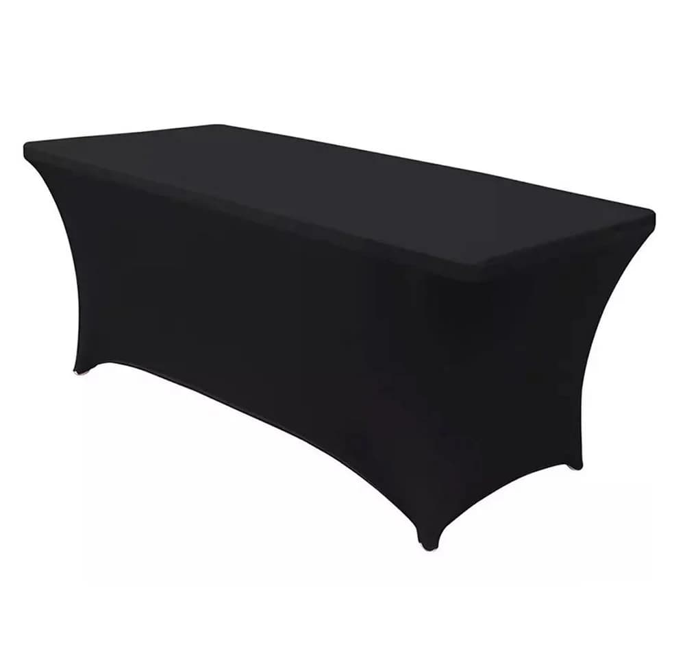 GreenBlue Stretch Tischdecke Schwarz/Weiß Elastische Husse - Bild 2