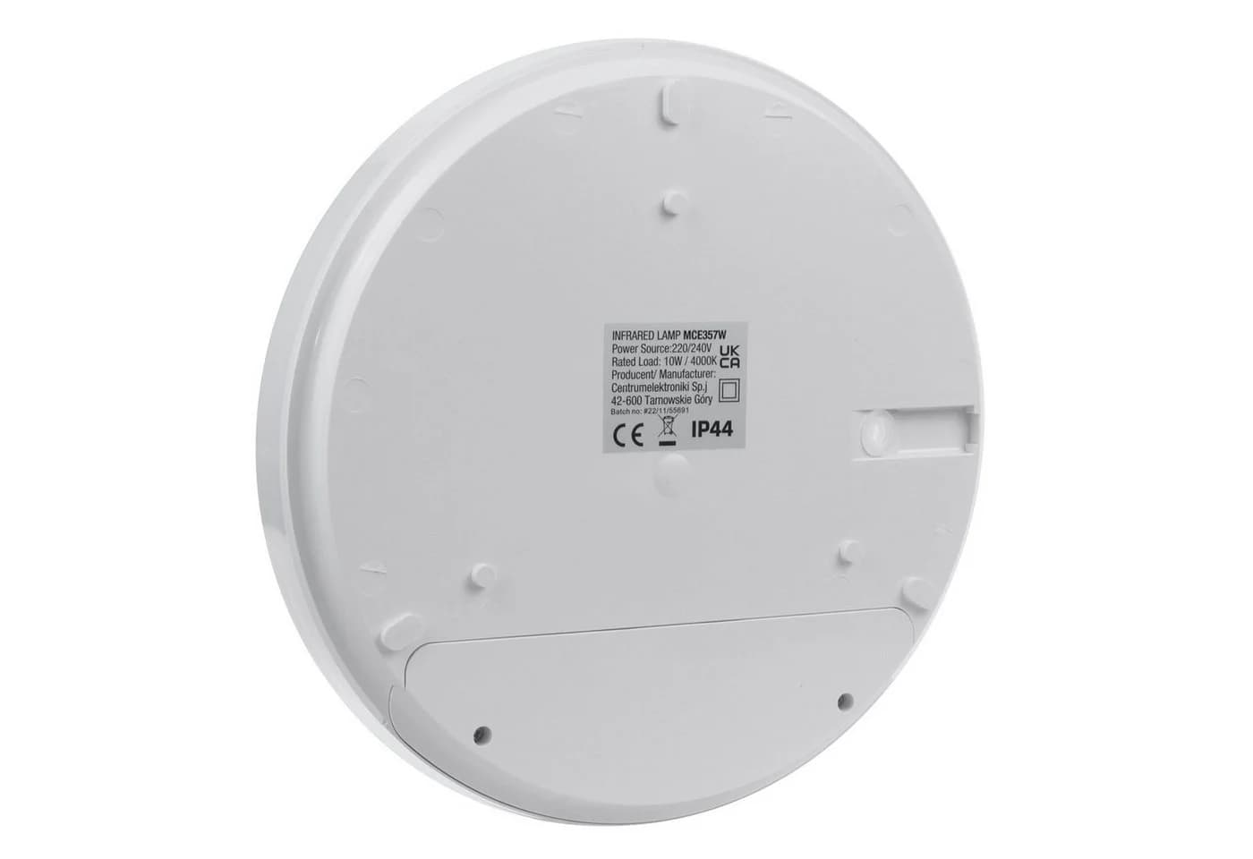 Maclean LED Wandleuchte MCE357 Weiß Infrarot Bewegungsmelder IP44 - Bild 5