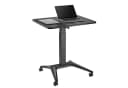 Maclean MC-453 Mobiler Laptop-Schreibtisch Schwarz Höhenverstellbar Bild 1