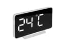 GreenBlue GB383 Digitaler LED-Wecker Weiß mit Thermometer Bild 3