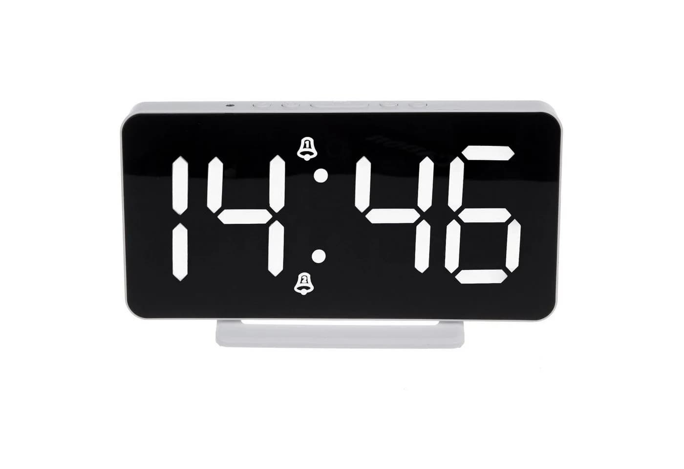 GreenBlue GB383 Digitaler LED-Wecker Weiß mit Thermometer - Bild 5